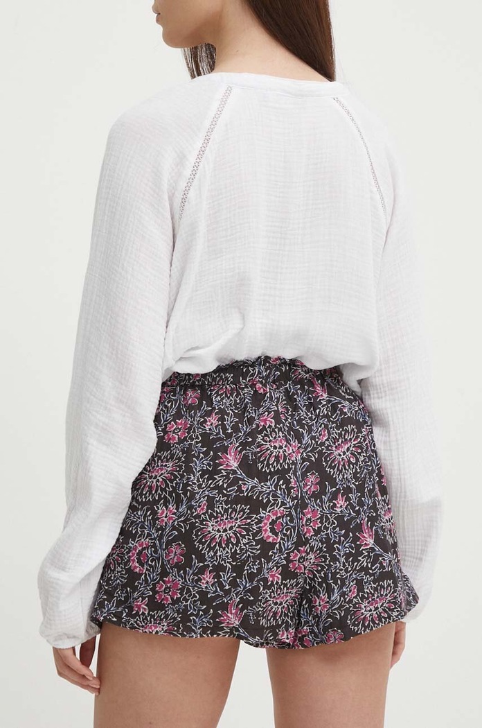 Odzież Pepe Jeans szorty PATTY PL801103 czarny