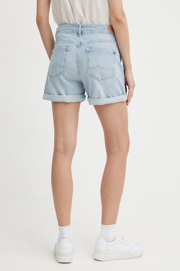Ρούχα Τζιν σορτς Pepe Jeans SKINNY SHORT HW SKINNY SHORT HW PL801121PF6 μπλε
