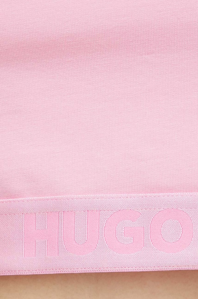 Дрехи Домашен къс панталон HUGO 50520498 розов