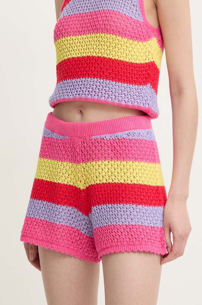 United Colors of Benetton szorty dzianina multicolor 12365900B