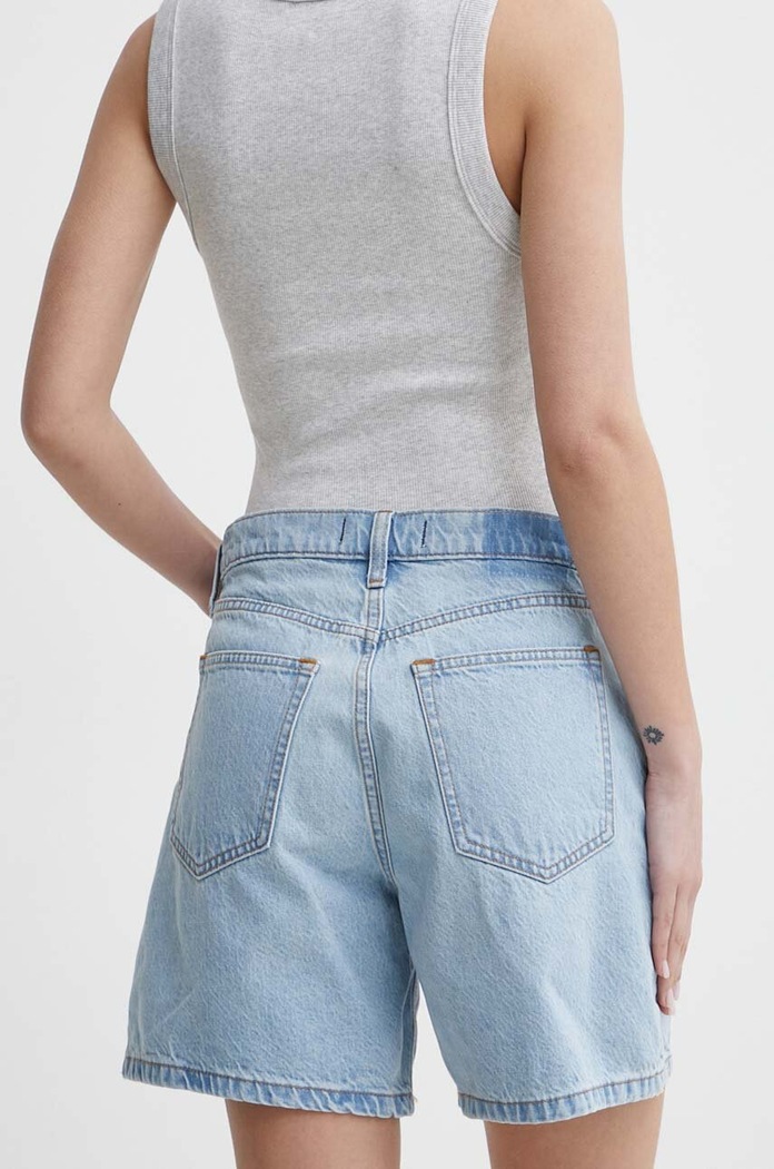 Oblečení Džínové šortky Abercrombie & Fitch KI149.4049.280 modrá