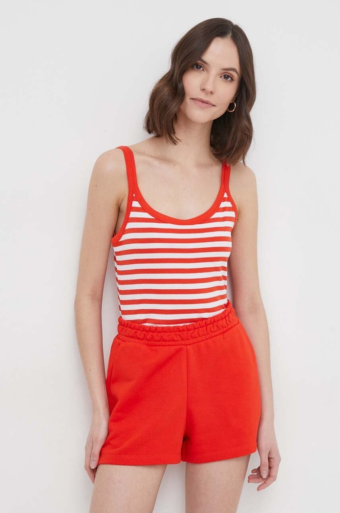 Kraťasy Calvin Klein Jeans J20J223418 oranžová SS24