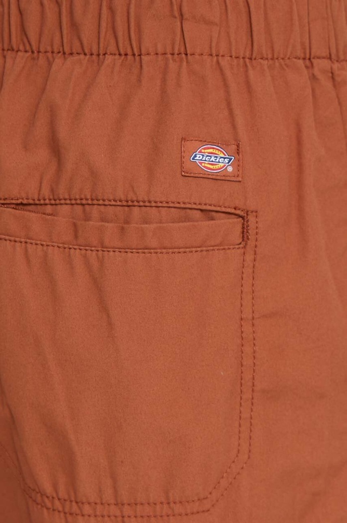 Dickies szorty bawełniane FISHERSVILLE brązowy DK0A4YRY