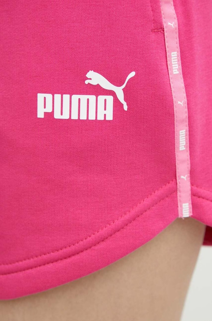 Puma pantaloni scurti roz 677924