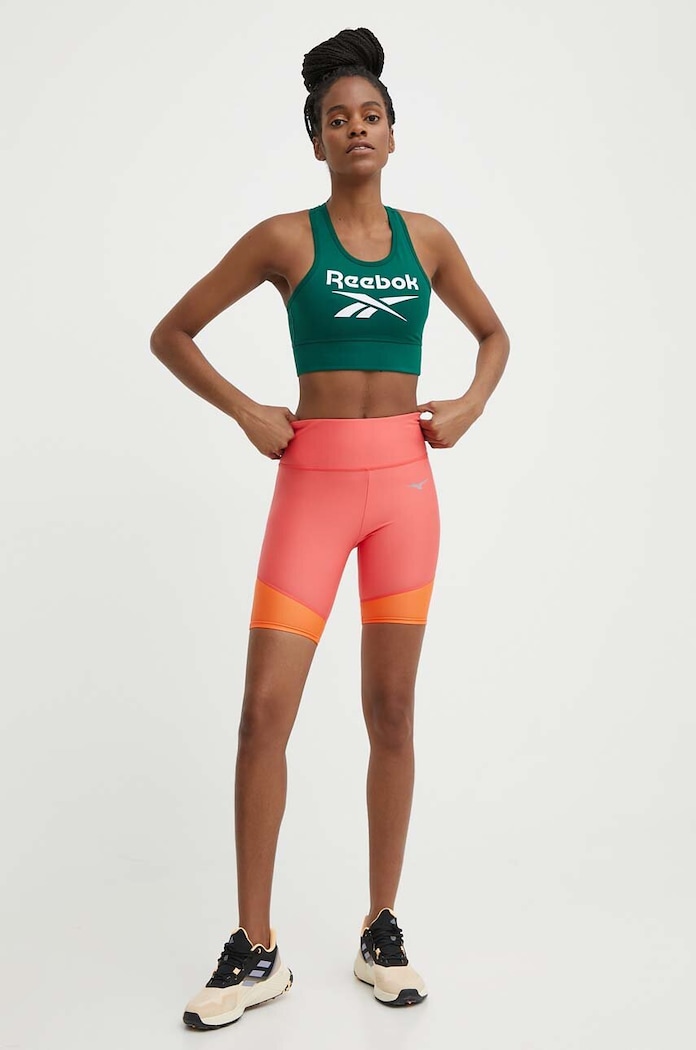 Mizuno szorty do biegania Impulse Core wzorzyste pomarańczowy J2GBB206