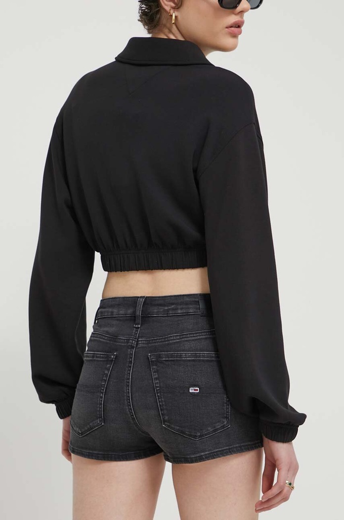Abbigliamento Tommy Jeans Pantaloncini di jeans DW0DW17649 nero