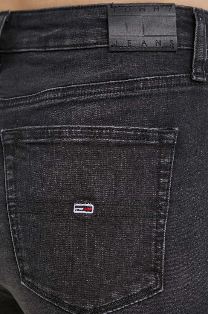 Pantaloncini di jeans Tommy Jeans nero DW0DW17649
