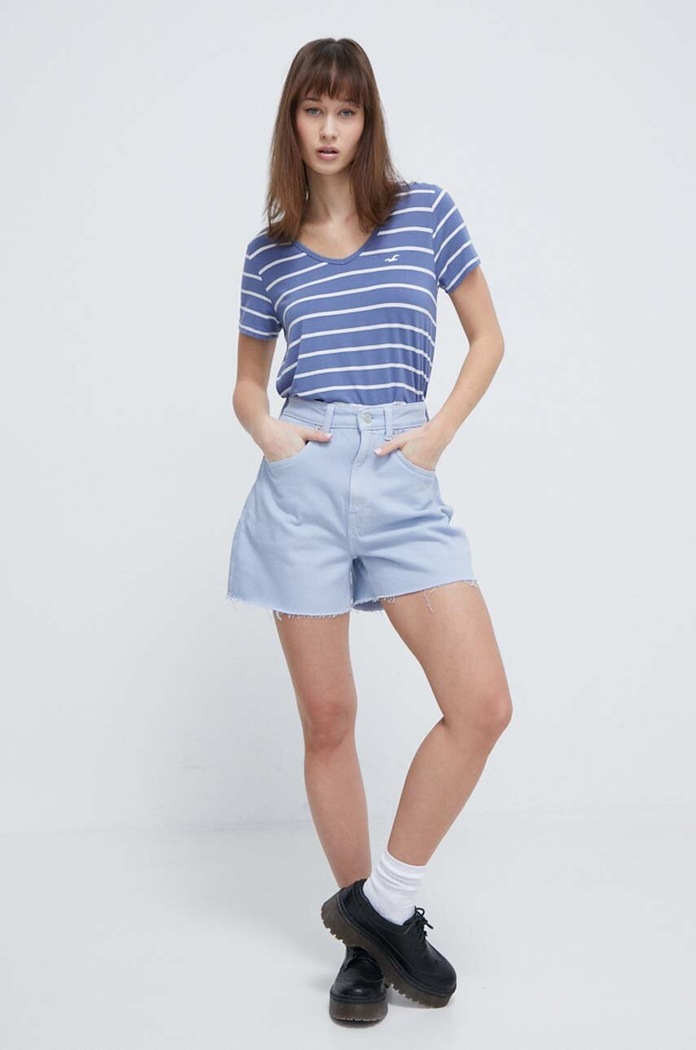 Oblečenie Rifľové krátke nohavice Tommy Jeans DW0DW17779 modrá