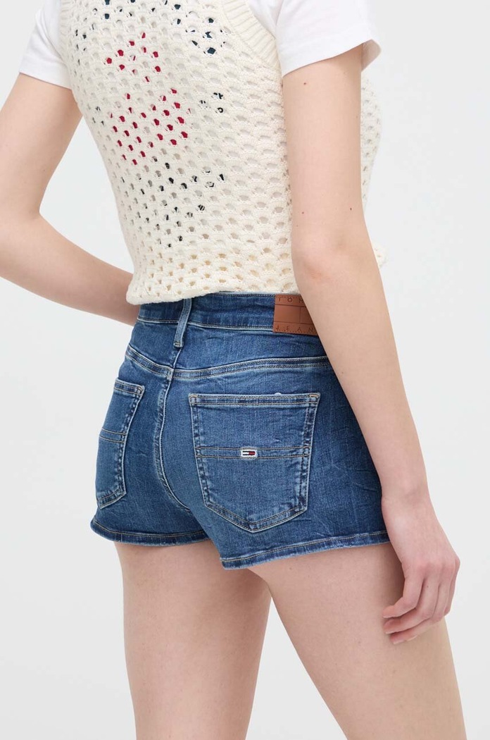 Ρούχα Τζιν σορτς Tommy Jeans DW0DW17651 μπλε