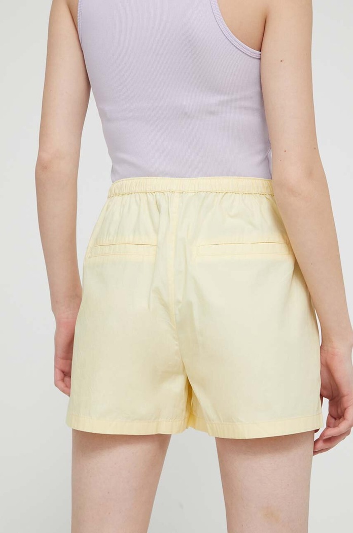 Oblečení Bavlněné šortky Tommy Jeans DW0DW17778 žlutá