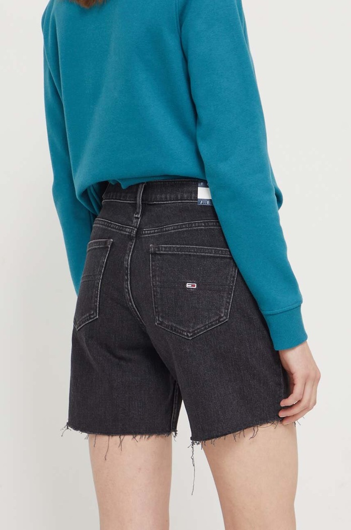 Ruházat Tommy Jeans farmer rövidnadrág DW0DW18330 fekete