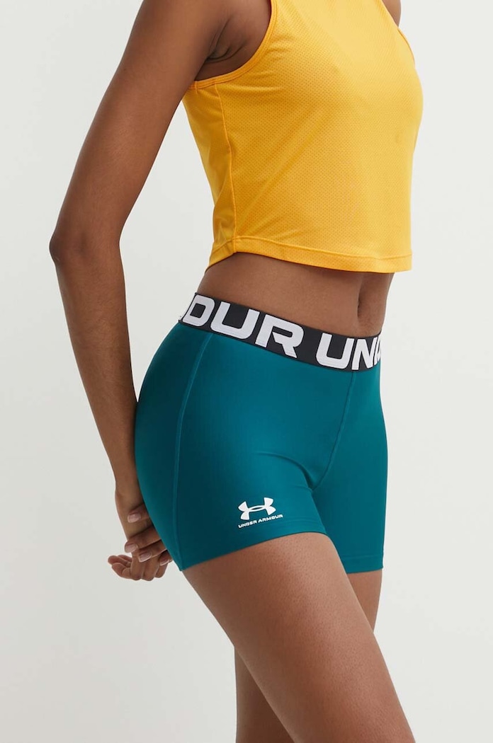 Under Armour kolarki damskie HG Authentics z elastanem turkusowy 1383629
