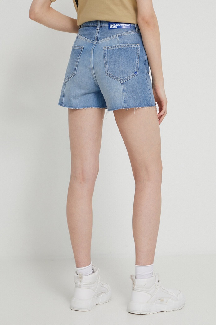 Oblečenie Rifľové krátke nohavice Karl Lagerfeld Jeans 241J1119 modrá