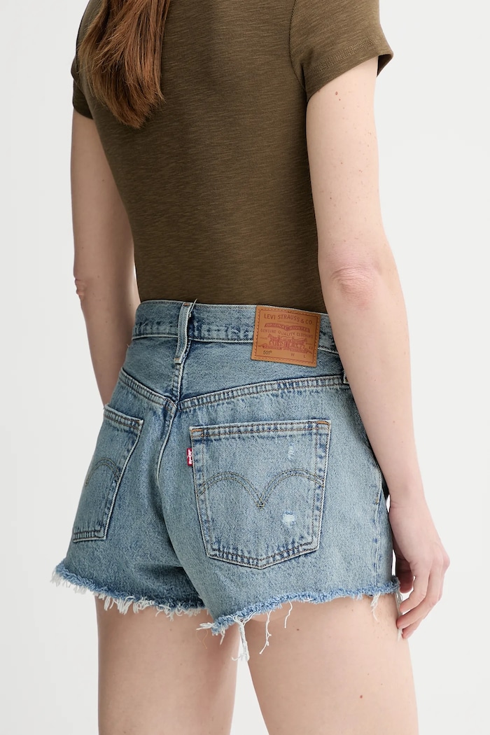 Oblačila Jeans kratke hlače Levi's 56327 modra