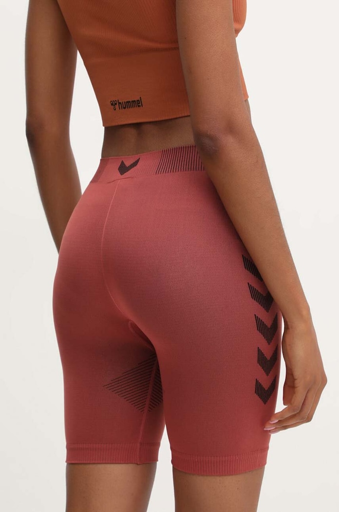 Oblečení Tréninkové šortky Hummel First Seamless 212556 červená