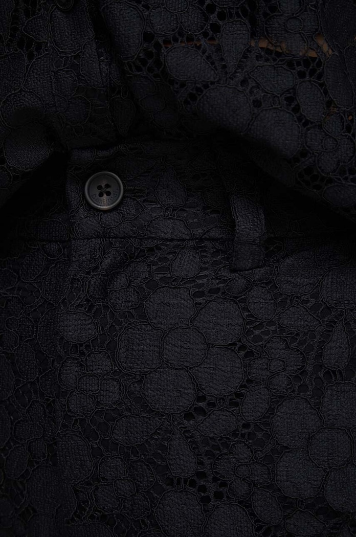 Kratke hlače Desigual LACE črna 24SWPW21