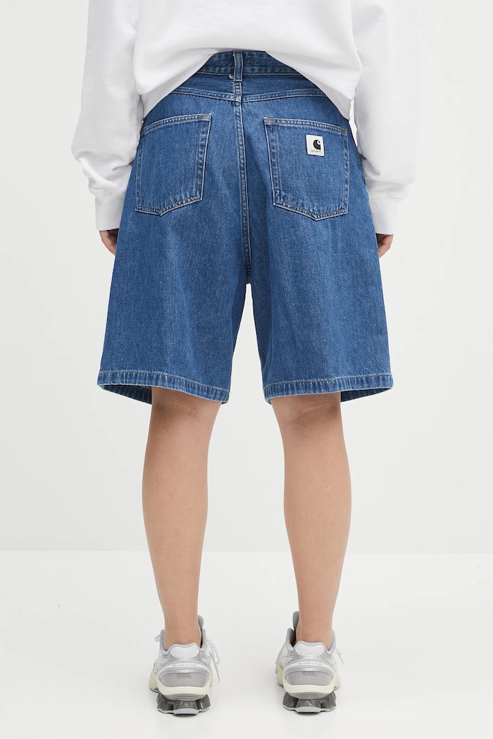 Дрехи Дънков къс панталон Carhartt WIP W' Alta Short I033345.106 син