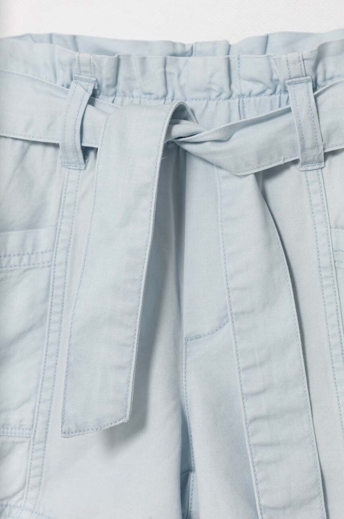 Dziewczynka Abercrombie & Fitch Szorty dziecięce KI249.4068 niebieski
