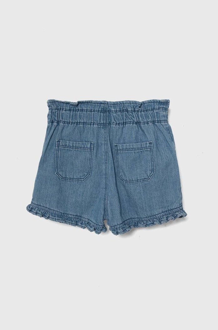 Детски дънков къс панталон United Colors of Benetton 4AD6G901N.P.Seasonal син SS24