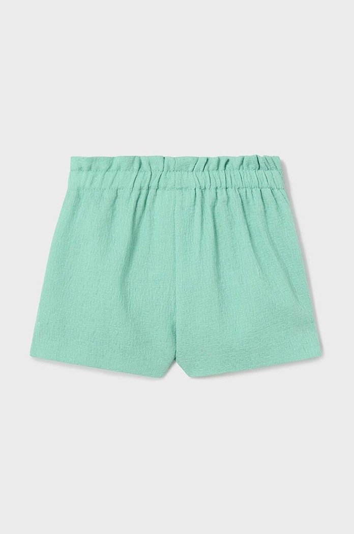 Dětské bavlněné šortky Mayoral 1226.4C.Baby.PPYH tyrkysová SS24