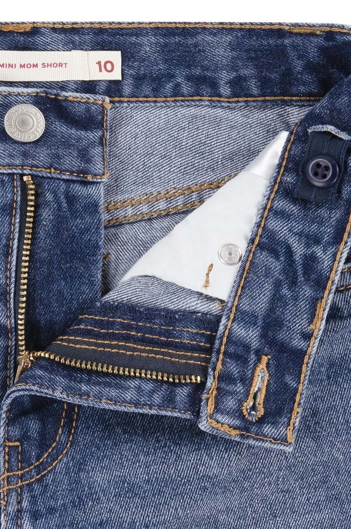 Детски дънков къс панталон Levi's син 3EK075