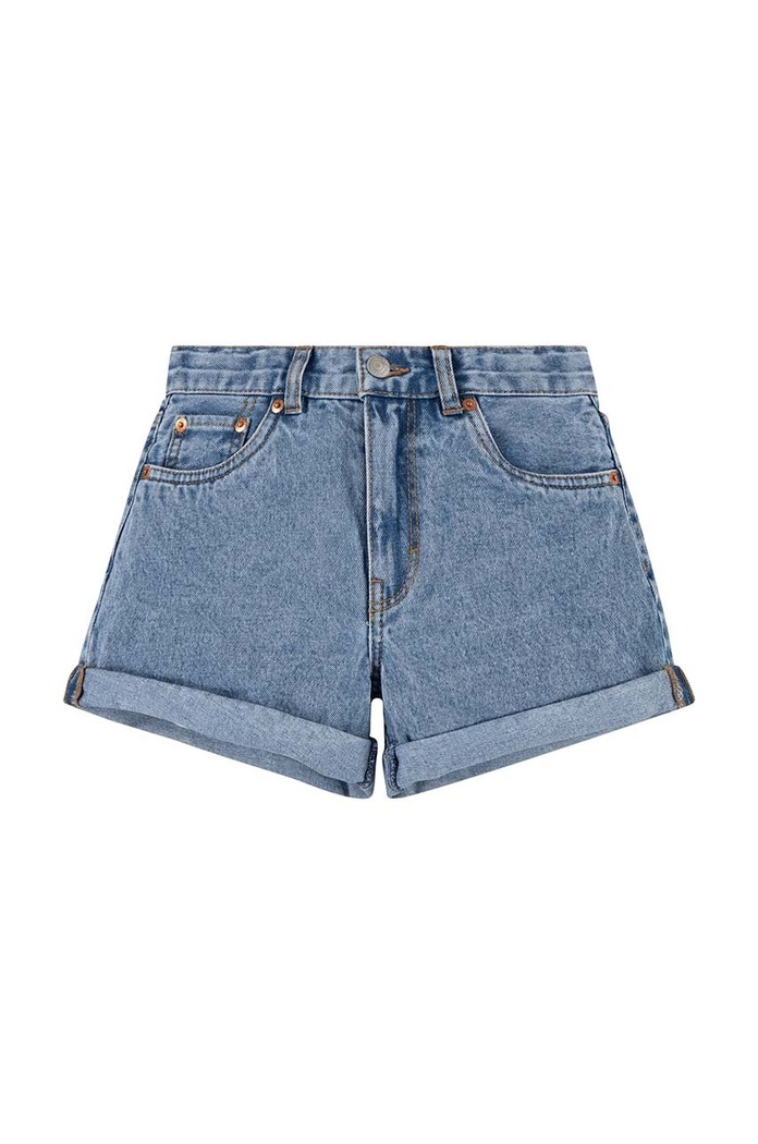 Levi's szorty jeansowe dziecięce 3EK075 niebieski SS24
