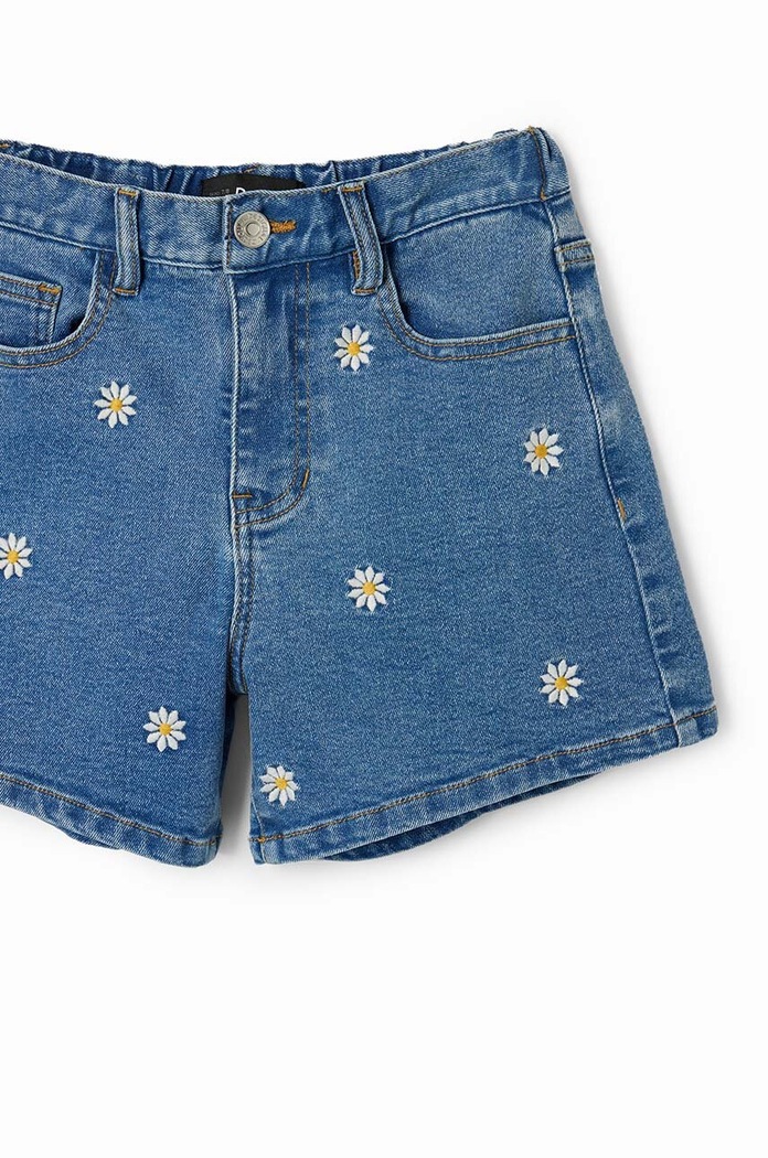 Desigual pantaloni scurti copii albastru 24SGDD05