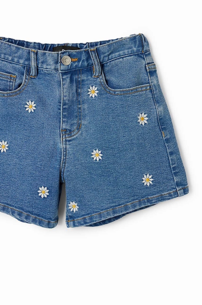 Desigual pantaloni scurti copii albastru 24SGDD05