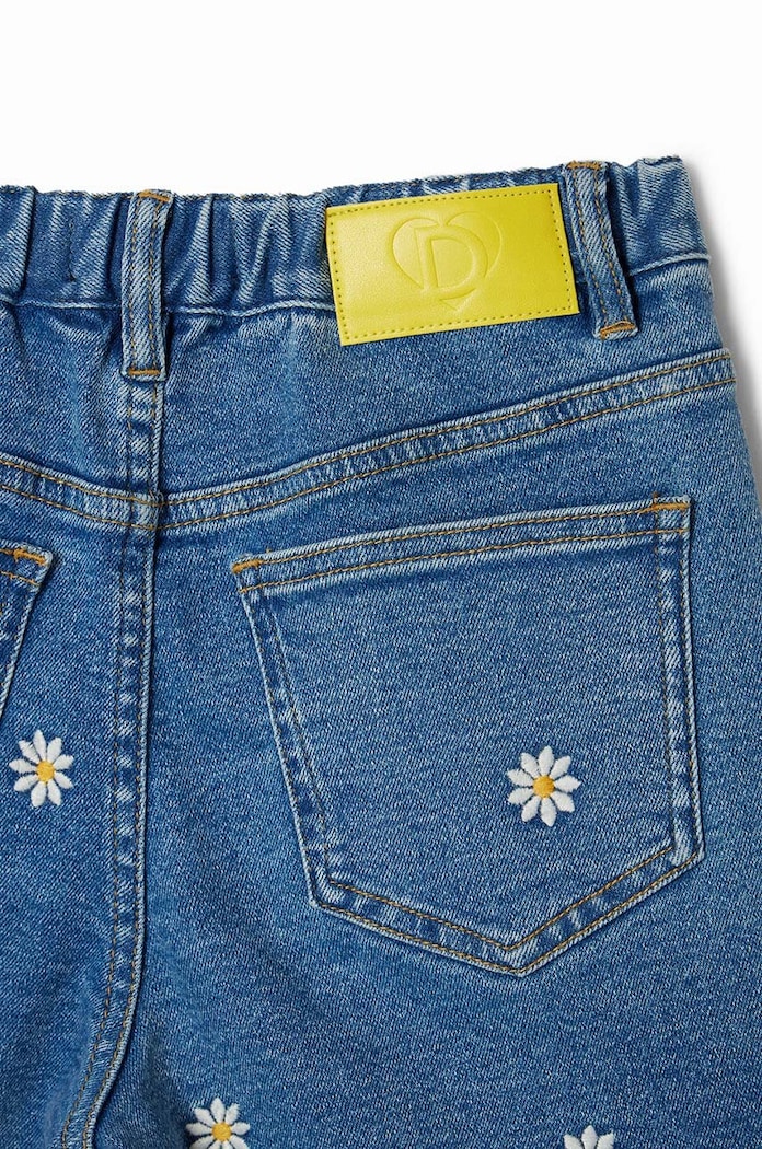Desigual pantaloni scurti copii 24SGDD05 albastru