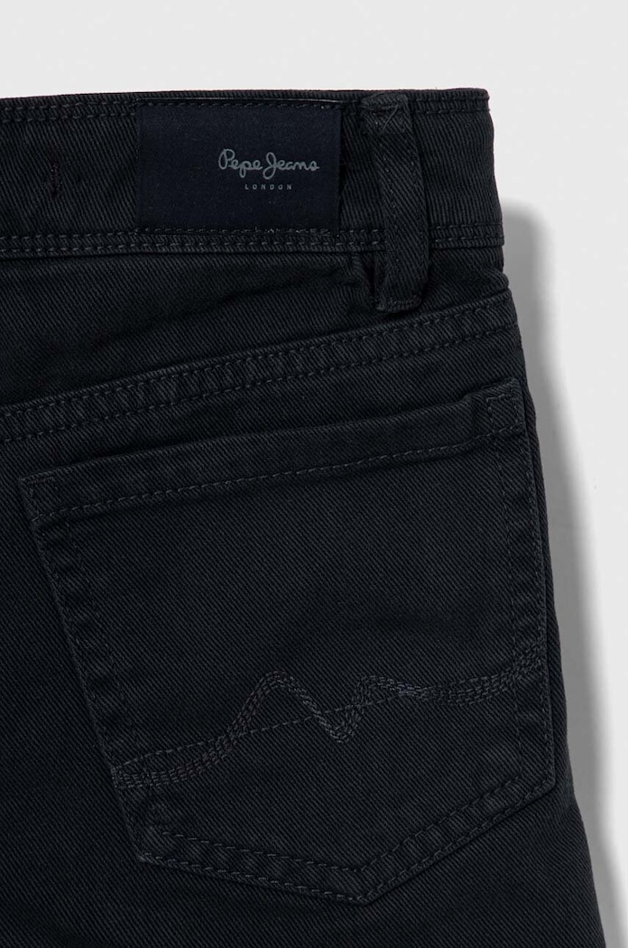 Dievča Pepe Jeans Detské rifľové krátke nohavice Pepe Jeans OFRA PG800853 modrá