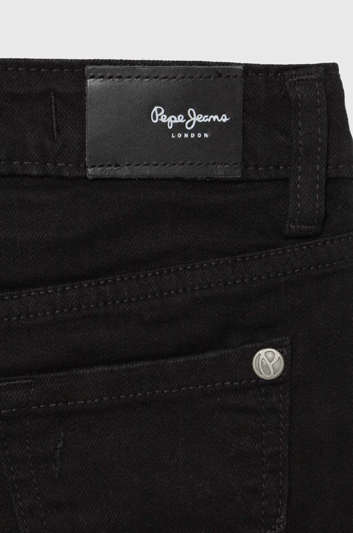 Κοριτσίστικα Παιδικό σορτς τζιν Pepe Jeans A-LINE SHORT HW JR PG800861XG8 μαύρο