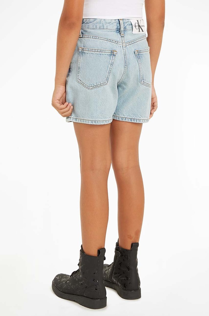 Детски дънков къс панталон Calvin Klein Jeans IG0IG02369.PPYH