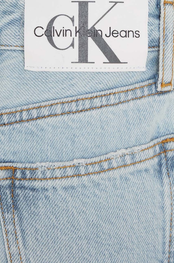 Детски дънков къс панталон Calvin Klein Jeans син IG0IG02369.PPYH