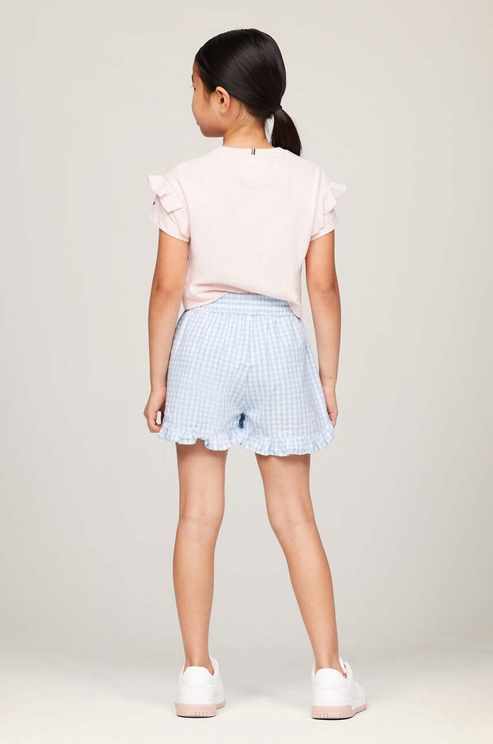 Tommy Hilfiger gyerek pamut rövidnadrág KG0KG07913.128.176.PPYH kék