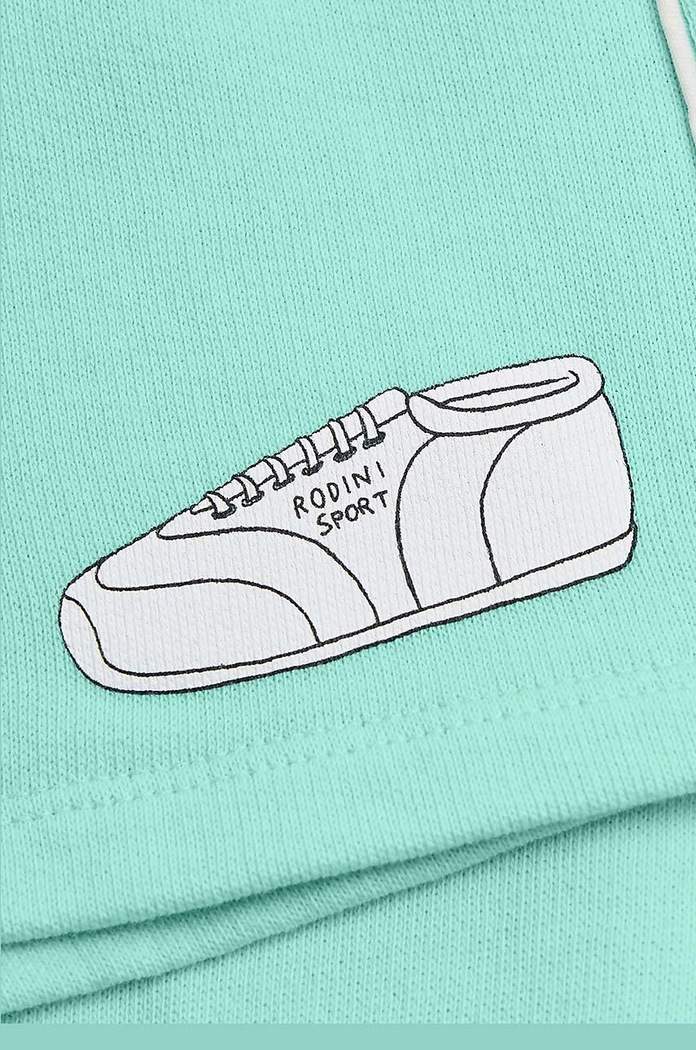 Chłopiec Mini Rodini szorty dziecięce Jogging 2423012675 niebieski