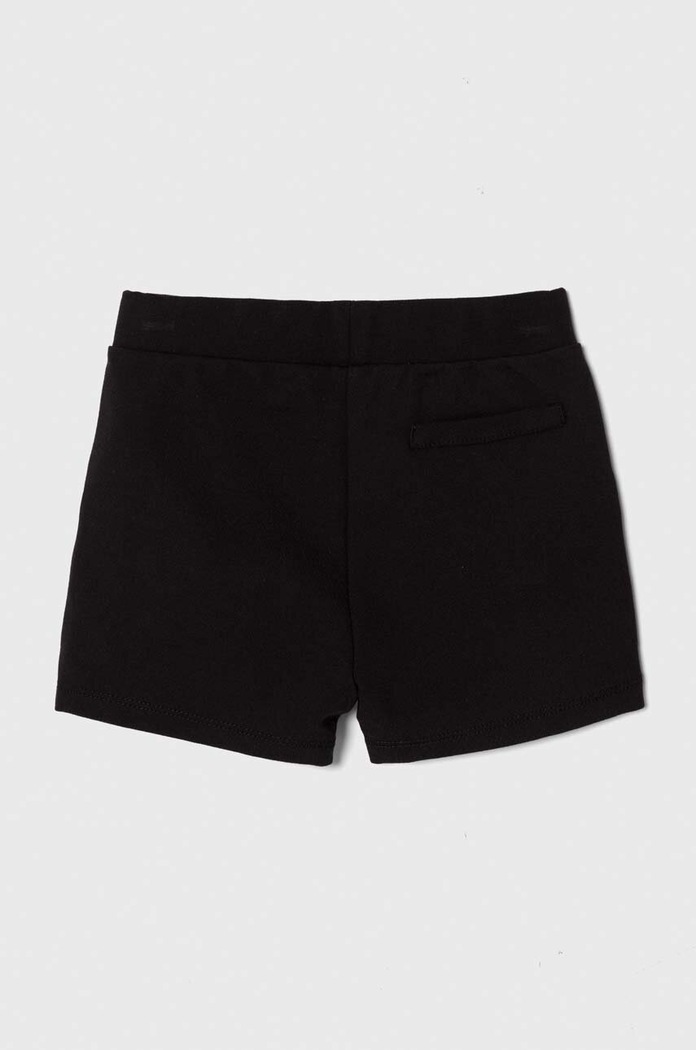 Παιδικό σορτς Calvin Klein Jeans IN0IN00174.PPYH μαύρο SS24