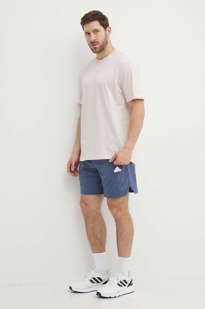 Шорти adidas IS1485 блакитний SS24