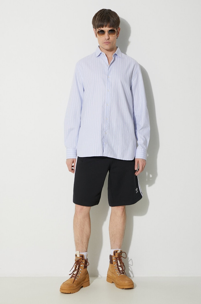 adidas Originals szorty bawełniane Adicolor 3-Stripes IU2337 czarny SS24