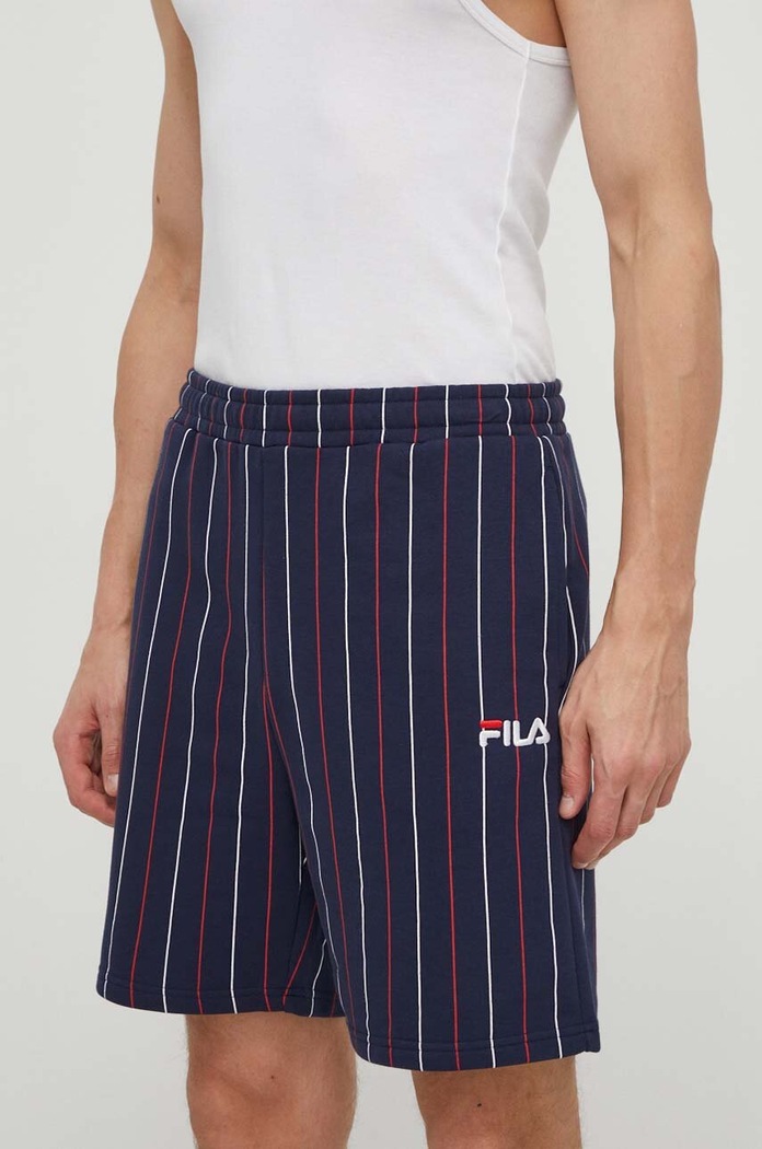 Fila szorty Lobito dzianina granatowy FAM0648