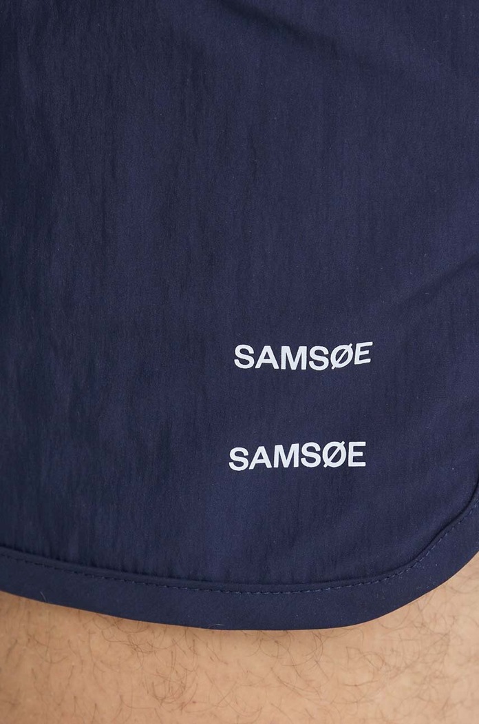 Samsoe Samsoe pantaloni scurti de baie JOEL bleumarin M23100087