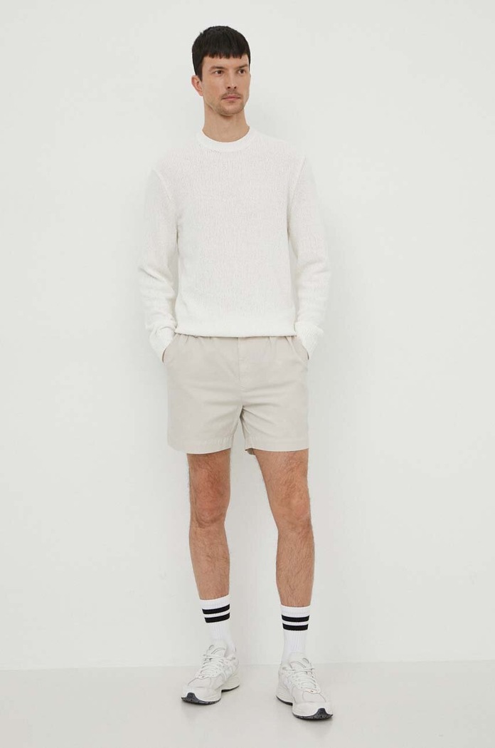 Polo Ralph Lauren pamut rövidnadrág 710862750 szürke SS24