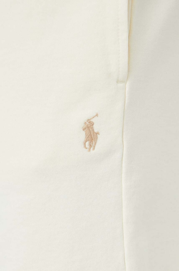 Βαμβακερό σορτσάκι Polo Ralph Lauren μπεζ 710934602