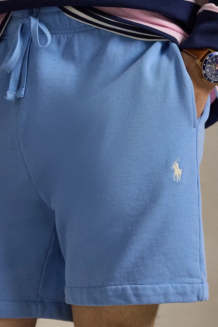 Βαμβακερό σορτσάκι Polo Ralph Lauren μπλε 710934602