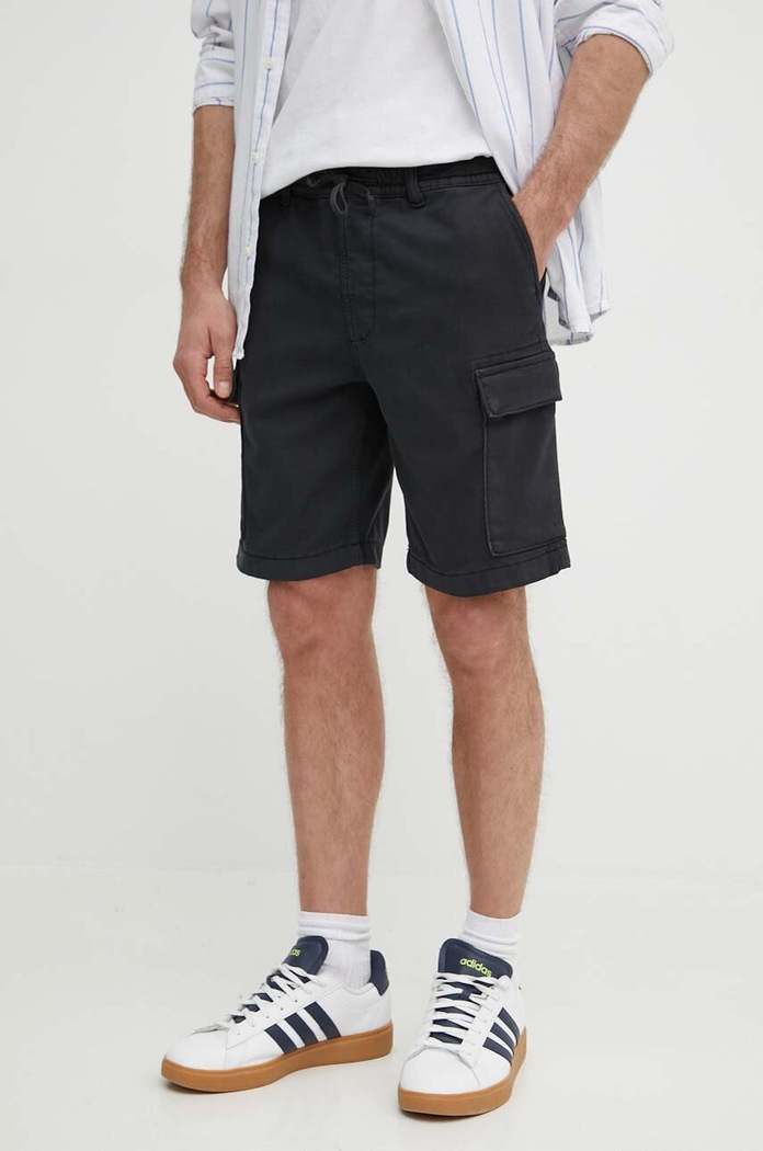 Šortky Pepe Jeans GYMDIGO CARGO čierna PM801077