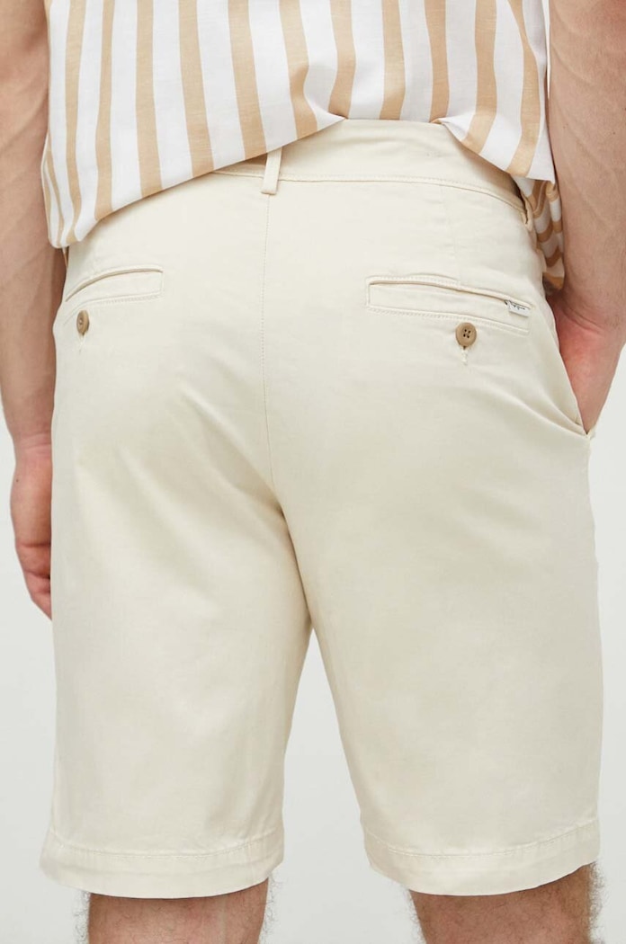 Ruházat Pepe Jeans rövidnadrág PM801092 bézs