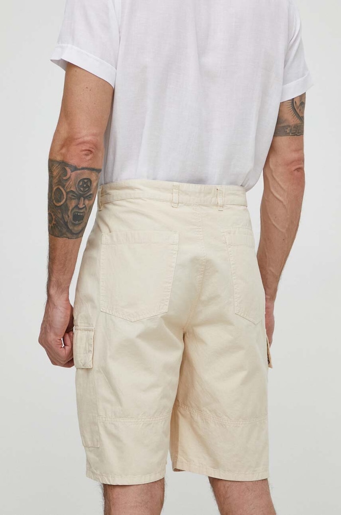 Odjeća Pamučne kratke hlače Barbour Essentials MST0023 bež