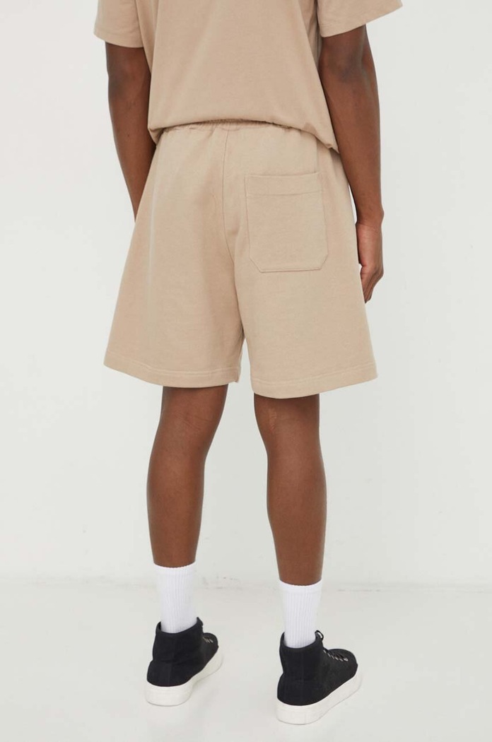 Oblečenie Bavlnené šortky MSGM 3640MB76.247000 béžová