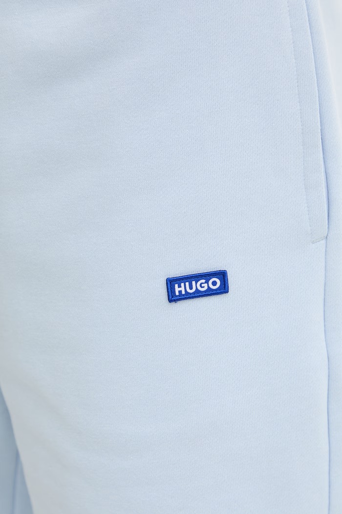 HUGO Blue Trenirka kratke hlače moške bombažne modra 50522364