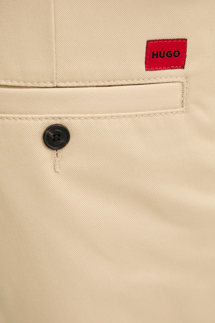 HUGO pantaloni scurti bej 50505857
