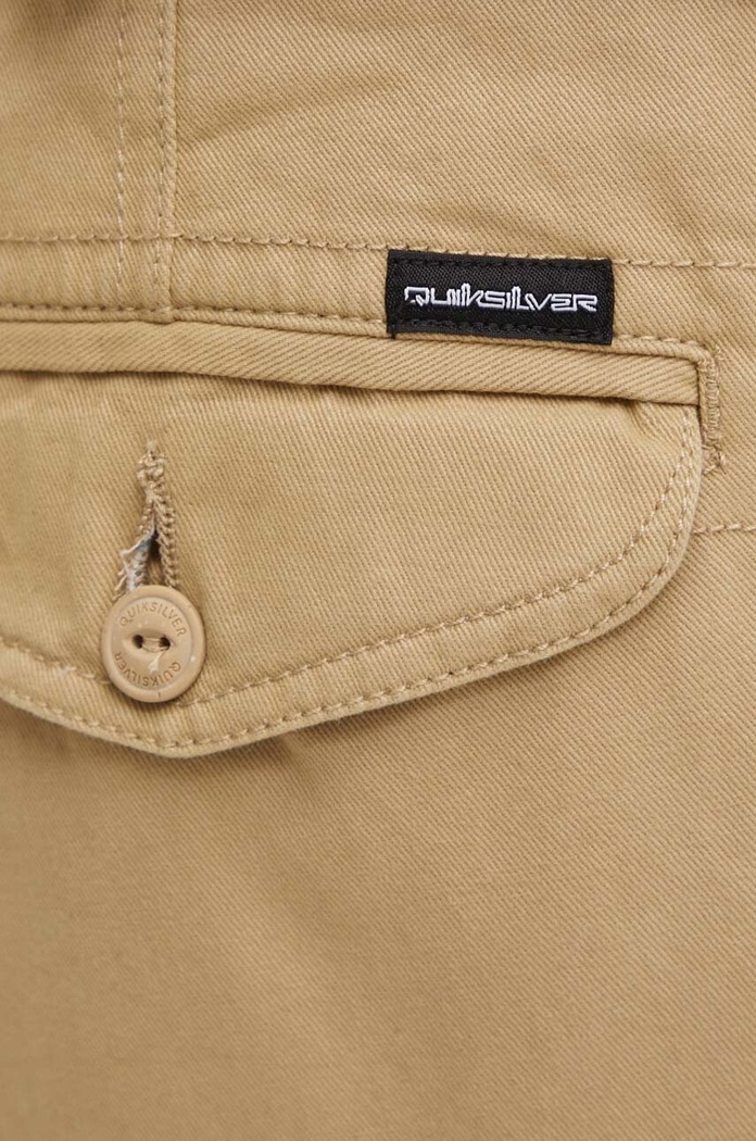 Bavlněné šortky Quiksilver béžová AQYWS03238